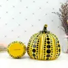 Pumpkin Kusama Yayoi Artist Modern Sculpture Polka Dot Art home interior Decorations office arts wedding christmas 210326264V