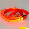 Hundehalsbänder 120 cm farbiges Nylon-Haustier-LED-Blinkleine Nachtlicht-Sicherheitsleine für mittlere und große Hunde