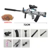 Electric Water Ball Gun with Bullets Type 95 Full Auto Manual 2 Modes Splatter Ball Blasters Boys Birthday Gifts