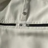 Robes de piste Designer Femmes habiller les chemises de cou d'équipage avec des lettres Patterngirls Milan Top A-Line plissée mini-manches courtes à manches haut de gamme 8NYM