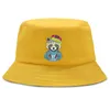 Bérets Summer Bob Bucket Chapeaux unisexes King Brown Bear My City Funny Casual Outdoor Panama Cap Femme Fedoras Hip Hop Femmes Chapeau de pêcheBérets