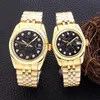 NIEUW Fashion Couple Luxury Watch 36/41mm Precisie Duurzame automatische beweging voor mannen en vrouwen 316 Fijne stalen band