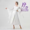 Stage Wear Robe de pratique de danse moderne standard nationale personnalisée Jupe de salle de bal de valse Big Swing