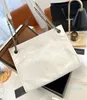 고급 스킨 쇼핑백 최고의 품질 퀼팅 레이디 원 어깨 겨드랑스 가방 고급 디자이너 토트 여성 패션 매일 휴대용 통근 가방