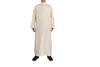 Etnische kleding moslim mode Midden -Oosten mannen met lange mouwen Arabische bemanning nek islamitische vaste kleur kaftan maxi dubai jubba thobe abaya 230317