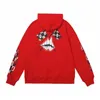 Erkek Hoodies Kadın Hoody Red Miami Karikatür Hoodie Sweater Coats