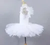 Stage Wear White Swan Ballet Dance Skirt School DanceTroupe TuTu Clothing Children Professional