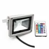 2016 Floodlights 10W Outdoor RGB LED Flood Light防水IP66ランプ24キーリモートコントロールAC 110240Vエネルギー節約ドロップ配信L DHWNA