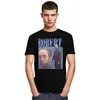 T-shirts masculins drôles Robert Pattinson meme debout t-shirt hommes pré-shrunk tee coton t-shirts rob