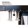 Zonesun zs-vtcm1 pneumático automático spray gotas de vidro plástico garrafa de tampa de tampa e-suco e-suco de suco E-junta