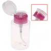 Storage Bottles 160ml Liquid Bottling Nail Art Equipment Empty Pump Dispenser Gel Polish Remover Clean Bottle For Mini