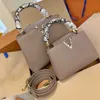 23SS Damen Handtasche Designer Umhängetaschen Capucines BB Luxurys Designer Serpentine Tote Handtaschen Crossbody Wallet Clutch Damen Rucksack