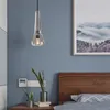 Hangende lampen Noordelijke helder kristallicht postmoderne slaapkamer bedmeerlijk