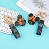 Designer porte-clés sangle de téléphone portable 2022 nouveau dessin animé mignon porte-clés en cuir sac clé pendentif voiture porte-clés décoration cadeau