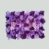 Decorative Flowers Wall Panel Silk Wedding Party Backdrop Birthday Baby Girls Room Decoration Artificial Flower Decor