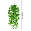 Decoratieve bloemen nep wijnstokken gesimuleerde groene plantenkantoor voordeur home decor indoor buitentuin balkon patio ornamenten imitatie