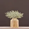 Fleurs décoratives MBF Plante Artificielle Flocage Antlers Feuille Faux Staghorn Plantes Arrangement De Fleurs Accessoires Maison Vase Décoration Murale