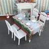 Table Cloth QTOBEI TB1 Tablecloth Rectangular Christmas Decoration For Party Dinner European Style Ornaments Family Restaurant Cover