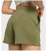 Womens Yoga Shorts Exercise Short Soft Fitness Wear Pants Girls Running Shorts Elastic Female Pants Sportswear