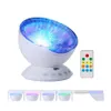 2016 Night Lights Amazing Romantic Remote Control Ocean Wave Projector 12 LED 7 Colors Light With Buildin Mini Music Player for Living Ro Dhyxx