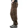 Herenbroek Spring S Cargo Khaki Militaire broek Casual katoen tactisch groot formaat leger pantalon militaire Homme 230317