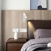 Wall Lamp SCONCES Simple El Model Room Spotlight Slaapkamer Bedide WiHt USB -schakelaar voor laad LED -leesinterieurverlichting