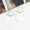 Dangle Earrings European And American Domestic Brands Alloy Strawberry Shape Texture Personalized Hip Hop