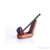 Pipe da fumo Mini pipa in legno, martello, pipa raffigurante, asta dritta in mogano, filtro universale maschio