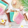 Exfoliating Mesh Bags Saver Pouch For Shower Body Massage Scrubber Natural Organic Ramie Soap Holder Bag Pocket Loofah Bath Spa RRA