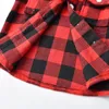 Kids Shirts top and top Autumn Winter Fashion Toddler Baby Boys Girls Long Sleeve Flannel Shirts Flaid Tops Kids Children Cotton Blouse 230317