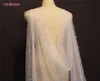Wraps Jackets G41 Bridal Cape Veil met parels sjaal bolero capes voor kleding bruid tule zomer7900389