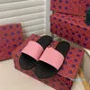 Luxe mode slippers dia designer dames echte lederen metalen knop sandalen straat stijlvolle vrouw slipper schoenen herfst zomer scuffs sandaal maat 35-42