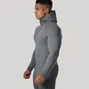 Hommes Hoodies Hommes Gymnases Zipper Fitness Bodybuilding Running Sweatshir Sportswear Workout Coton À Capuche Veste Casual Vêtements Homme