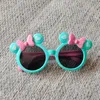 Montature per topi rotondi per occhiali Lovely Animal Factory con occhiali da sole alla moda per bambini con papillon