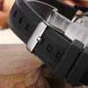 Armbanduhren Harajuku-Stil Weibliche Uhr Trend Großes Zifferblatt Einfaches Schwarz-Weiß-Paar Persönlichkeit Männlicher Mittelschüler