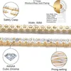 Fili Strings D Z 3MM-6MM Fibbia a molla Iced Out Full Cubic Zircon 1 Row Collana a catena da tennis Oro argento Colore Gioielli Hip Hop 230317