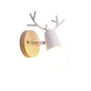 Lampada da parete Lampade a led montate semplici Antlers Sconce per la decorazione domestica Illuminazione per interni Luci per specchi da camera da letto Lampada da bagno per vanità