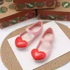 Sandals Mini Melissa Children Heart Sweet Girl Jelly Shoes Fragrant Sandals Summer Shoes Melissa Sandals Kids Princess HMI091 230317