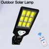 LED Solar Motion Sensor FLOOD LIGHT COB Security Wall Street Lamp Yard Outdoor usastar