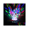 2016 LED żarówki E27 3W 110V220V Colorf Rotating RGB Projector Crystal Stage Light Magic Mini Party Dance BB do domu DHXSJ DHXSJ