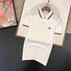 Men Polos Designer H المطرزة على الرجال قميص بولو T Cotton قصير الحجم الكبير من طية الصجر القميص غير الرسمي القميص XXXL 5EJD