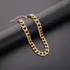 Hanger kettingen uer bohemia dikke gouden ketens t-bar slot pendnat voor vrouwen vintage punk legering gelaagde 2023 mode sieraden