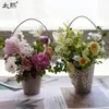 Gift Wrap 5pcs Flower Baskets Holiday Gifts Hand-held Bouquets Packaging Arrangements Mini Boxes