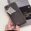 مصمم فاخر كلاسيكي من الحالات الهاتفية الجلدية لـ iPhone 18 17 16 15 14 15Pro 14Pro 13 12 11 Pro Max Fashion Brand Letter Back Corp