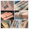 Band Rings Huitan Silver Row Rings Rings Shiny CZ Metallic Ol Office Office Lady Propusile Finger Rings for Women Fashion Jewelry G230317
