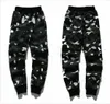 Sport cargo broek designer broek Shark colorblock Broek joggingbroek joggingbroek oversized Colour Pocket Gedrukt Camo lichtgevende ster a1