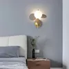 Wall Lamp Nordic Macaron Lights AC90-260V Creative Designer Parlor Kid's Bedroom Bedside Cafe Decoration Modern Sconce Lighting