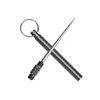 Outdoor EDC Portable Multi-Purpose Toothpick Bottle Fruit Fork Camping Tool Tooth pick tube