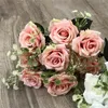 Wedding Flowers The Bouquet Of Roses Hall Decoration Fake