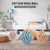 Cat Toys Toy Sisal Ball 5CM Scratch Chew Interactive For Pet Playing Rattle EVA Cats